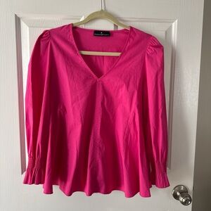 Pomander Place Hot Pink Easton Blouse